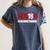 Senior 2018 Valedictorian School Colors Graduation Women's Comfort Colors T-Shirt Denim