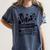 Senior 2021 Graduate 12th Grade Quarantine Senior Graduation Women's Comfort Colors T-Shirt Denim
