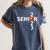 Senior 2023 Basketball Graduation Party Women's Comfort Colors T-Shirt Denim