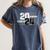 Senior 2024 Graduation Class Of 2024 Senior Women Boy Girl Women's Comfort Colors T-Shirt Denim