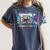 Senior 2025 Graduation My Last First Day Of Class Of 2025 Women's Comfort Colors T-Shirt Denim