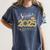 Senior 2025 Graduation Sunflower Class Of 2025 Women's Comfort Colors T-Shirt Denim