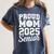 Senior 2025 Volleyball Mom High School Graduation Outfit Fun Women's Comfort Colors T-Shirt Denim