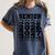Senior 2026 2027 Class Of Graduation Women's Comfort Colors T-Shirt Denim