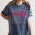 Senior 2026 Class Of 2026 Graduation 2026 Pink Girl Women Women's Comfort Colors T-Shirt Denim