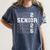 Senior 2026 Class Of 2026 Seniors Graduation 2026 Senior 26 Women's Comfort Colors T-Shirt Denim