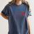 Senior 2026 Class Of 2026 Seniors Graduation 2026 USA Women's Comfort Colors T-Shirt Denim