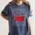Senior 2026 Retro Class Of 2026 Graduation For Students Women's Comfort Colors T-Shirt Denim