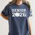 Senior Cheerleader Cheer Class Of 2026 Graduation Graduate Women's Comfort Colors T-Shirt Denim