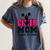 Senior Cheerleader Mom Cheer Class Of 2025 Graduation Women Women's Comfort Colors T-Shirt Denim