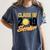 Senior Class Of 2019 Tshirt Graduation School Volleyball Women's Comfort Colors T-Shirt Denim