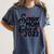 Senior Class Of 2022 School Graduation Mom Women's Comfort Colors T-Shirt Denim