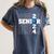 Senior Class Of 2024 Bowling First Day Of School Graduation Women's Comfort Colors T-Shirt Denim