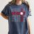 Senior Class Of 2024 Graduation 2024 Maroon Basketball Women's Comfort Colors T-Shirt Denim