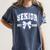 Senior Class Of 2026 Graduation Girly Floral Coquette Bow Women's Comfort Colors T-Shirt Denim