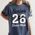 Senior Dance Mom Class Of 2026 Dancer Daughter Graduation Women's Comfort Colors T-Shirt Denim