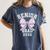 Senior Grad 2026 Class Of 2026 Senior Graduation 2026 Women's Comfort Colors T-Shirt Denim
