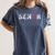 Senior Grad Shirt-Senior Class Of 2019 Graduation Shirt Women's Comfort Colors T-Shirt Denim