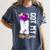 Senior Graduation 2020 Got My Dip-Llama Diploma Llama Pun Women's Comfort Colors T-Shirt Denim