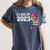 Senior Graduation Class Of 2023 Aunt Senior Tie Dye Women's Comfort Colors T-Shirt Denim