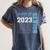 Senior Graduation Class Of 2023 Cute Senior 2023 Women's Comfort Colors T-Shirt Denim