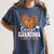 Senior Grandma Class Of 2026 Basketball Graduation Heart Women's Comfort Colors T-Shirt Denim