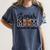 Senior Mom Class Of 2026 Graduation Leopard Coquette Bow Women's Comfort Colors T-Shirt Denim