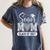 Senior Mom Class Of 2027 Senior Mama 2027 Graduation Women's Comfort Colors T-Shirt Denim