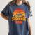 Senior Sunrise Class Of 2026 Graduation Proud Graduate Retro Women's Comfort Colors T-Shirt Denim