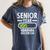 Senior Year Loading Please Wait Graduation Women's Comfort Colors T-Shirt Denim