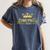 Seniorella 2018 T Shirt Senior Class Of 2018 Graduation Women's Comfort Colors T-Shirt Denim