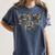 Seniors 2019 Class TShirt Camo Print T-Shirt Graduation Gift Women's Comfort Colors T-Shirt Denim