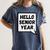 Seniors Class Of 2026 Back To School Graduation Women's Comfort Colors T-Shirt Denim