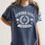 Seniors Class Of 2026 Christian Graduation Religious Grad Women's Comfort Colors T-Shirt Denim