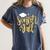 Seniors Y'All 2019 Graduation Tshirt High School College Women's Comfort Colors T-Shirt Denim