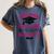 She Believed She Could So She Mastered It Graduation Women's Comfort Colors T-Shirt Denim