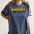 Sign My Shirt Graduate I Sign Sign School Graduation Women's Comfort Colors T-Shirt Denim