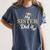 My Sister Did It Proud Class Senior Graduate Graduation Women's Comfort Colors T-Shirt Denim