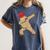 Sloth Dabbing Shirt Graduation Day Shirt See Ya Women's Comfort Colors T-Shirt Denim