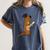 SmileteesGrad Cute Sea Otter Graduation T-Shirt Women's Comfort Colors T-Shirt Denim
