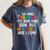 So Long 5th Grade Graduation Middle School Here I Come Kids Women's Comfort Colors T-Shirt Denim