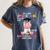 So Long Pre k Graduation 2025 Look Out Kindergarten Girls Premium Tri-Blend Women's Comfort Colors T-Shirt Denim