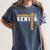 Soccer Senior Night Soccer Senior 2025 Graduation 8 Women's Comfort Colors T-Shirt Denim