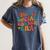 In My Social Worker Era Cute Social Worker Graduation MSW Women's Comfort Colors T-Shirt Denim
