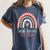 Social Worker Work MSW BSW Graduation 2024 Masters Degree Women's Comfort Colors T-Shirt Denim