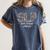 Speech Therapy Graduation For CCC-SLP Therapist Women's Comfort Colors T-Shirt Denim