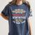 Statistics Major Student Shirt Graduation College Women's Comfort Colors T-Shirt Denim