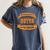 Straight Outta 5th Grade Shirt Fifth Graduation Boys Girls Women's Comfort Colors T-Shirt Denim