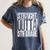Straight Outta 5th Grade Shirt Graduation 2017 Women's Comfort Colors T-Shirt Denim