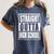 Straight Outta High School Graduation Apparel For Seniors Women's Comfort Colors T-Shirt Denim
